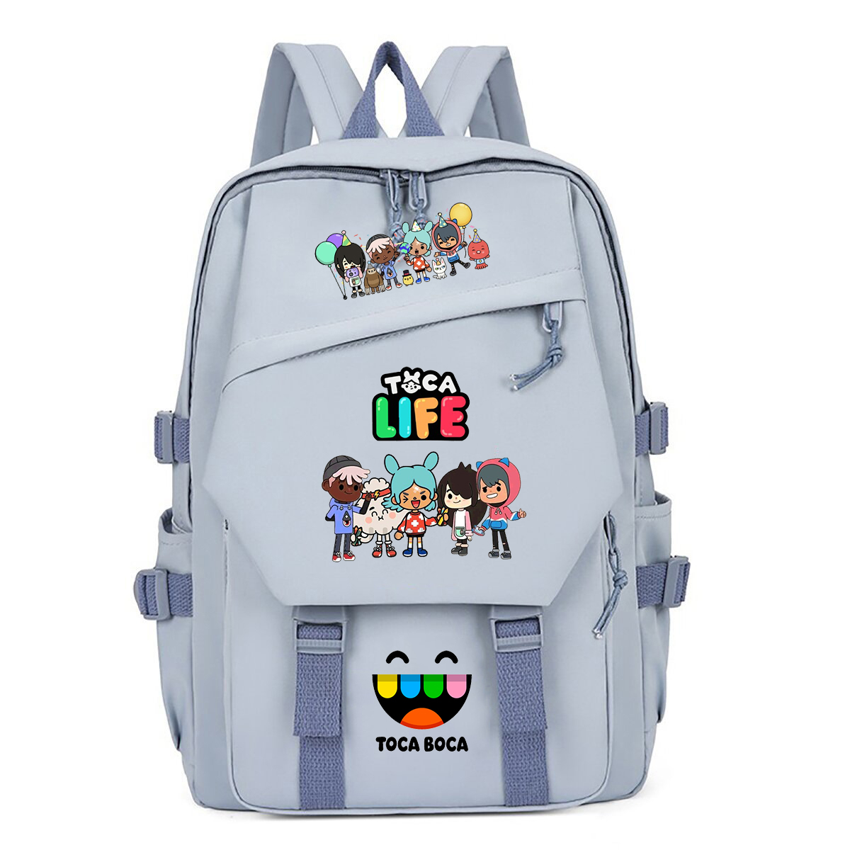 Toca Life World Print Backpack - огляд і ціна Korean Girl Lifestyle