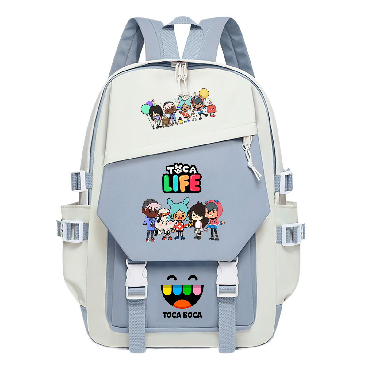 Toca Life World Print Backpack - огляд і ціна Korean Girl Lifestyle