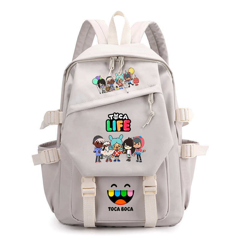 Toca Life World Print Backpack - огляд і ціна Korean Girl Lifestyle