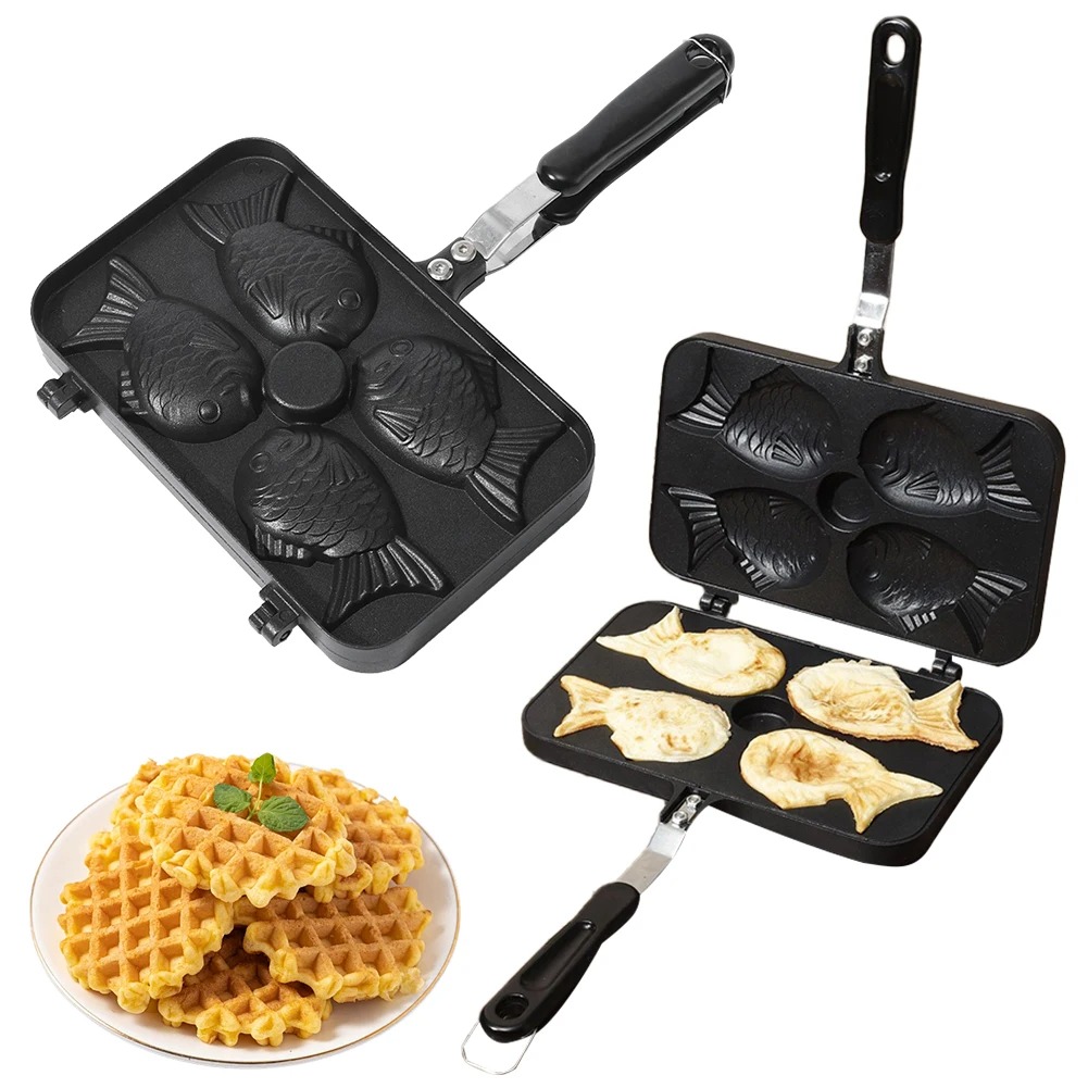 Japanese Taiyaki Waffle Maker  - огляд і ціна Tteokbokki Rice Cake